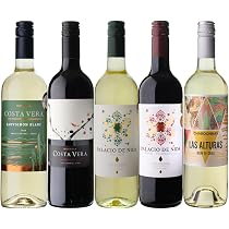Amazon.co.jp: ワインセット 赤 白 ロゼ 5本 飲み比べ 世界のワイン 超